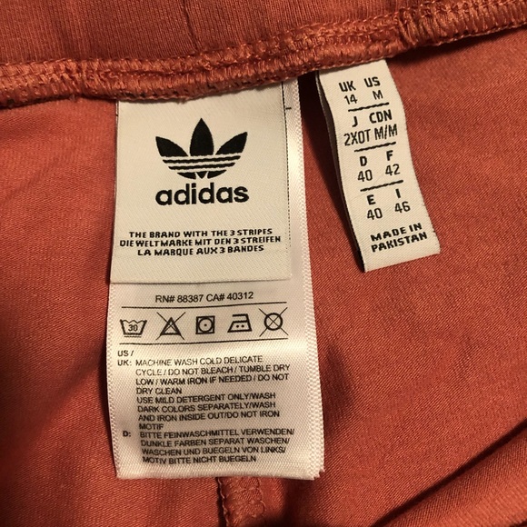 Adidas Ash Pink Cotton Leggings - Picture 5 of 5